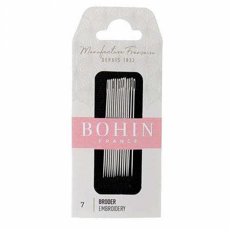 BOHIN Embroidery Needles Size 7