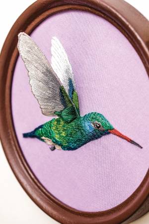 Stumpwork Embroidery & Thread Painting by Megan Zaniewski