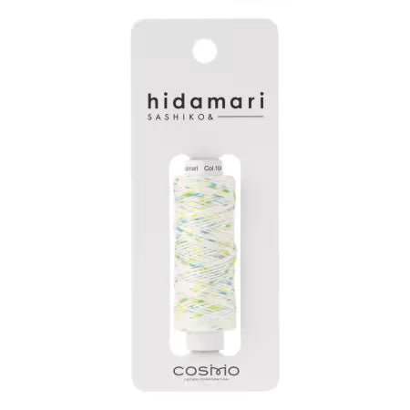 Sashiko Thread - Hidamri & Cosmo - VAriegated yellow/green 122302-104