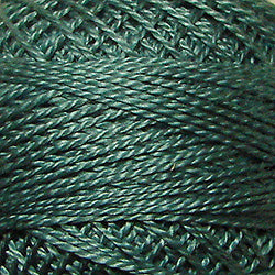 31-Smokey Teal, Valdani Perle Cotton 8