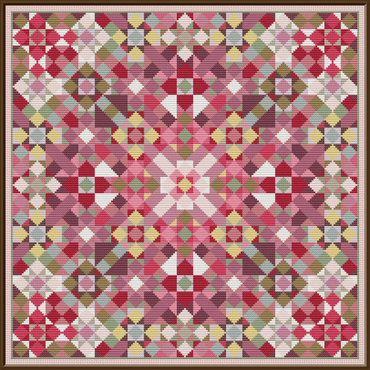 "CHERRY BLOSSOM" by Carolyn Manning Designs - Counted Cross Stitch Pattern