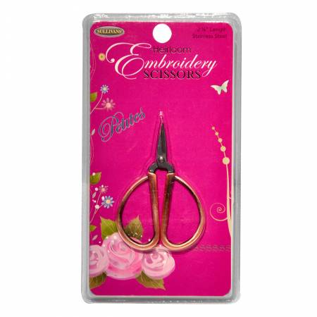 Petites Embroidery Scissors in Copper by Sullivan