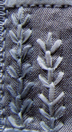 "Peacock Block Pattern", Sue Spargo, Wool Applique