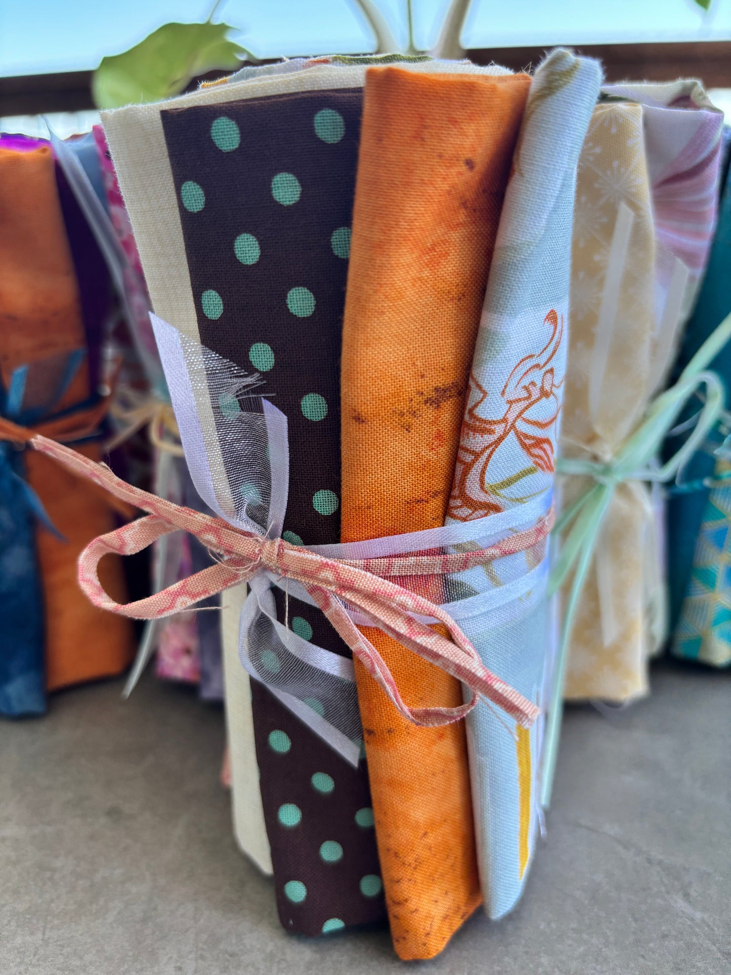 "MASON JARS - Toads" - Curated Fat 1/4 Bundle (5)