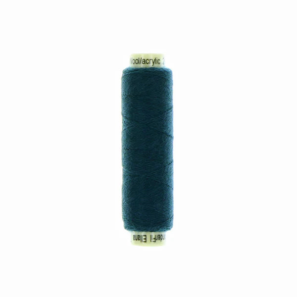 #EN60 - DEEP TEAL - Ellana Wool  Thread by Sue Spargo