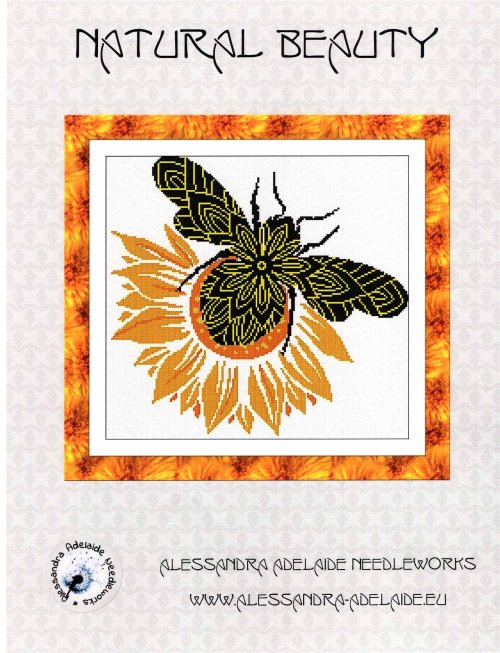 "NATURAL BEAUTY" Alessandra Adelaide Needleworks, Cross Stitch Pattern