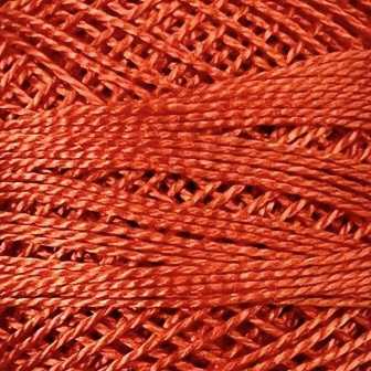 73 - Peach Orange Dark, Stranded Floss, Valdani