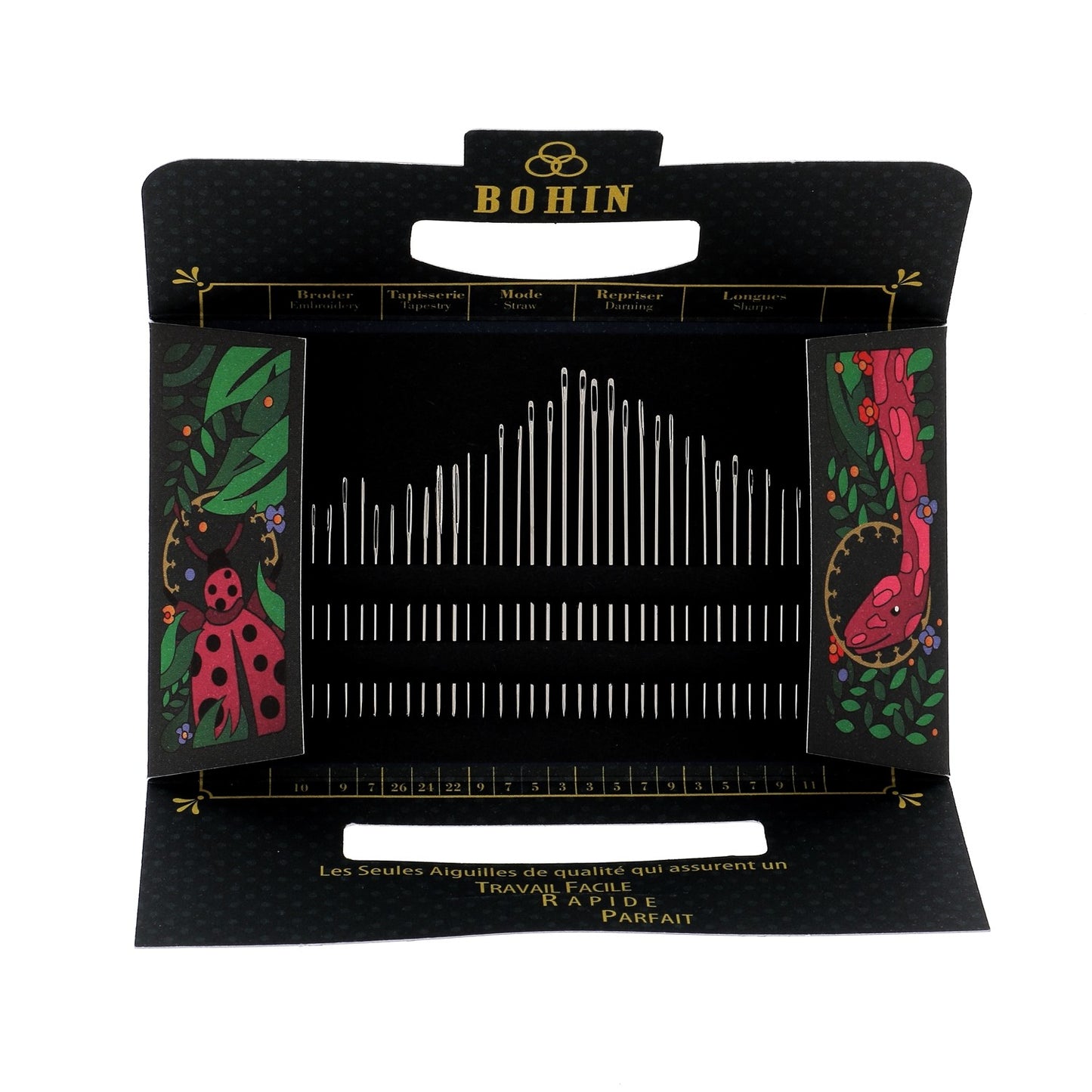 "Benjamin's Travels" BOHIN 190 Years Anniversary Collection - Sewing Needles, Embroidery Needles