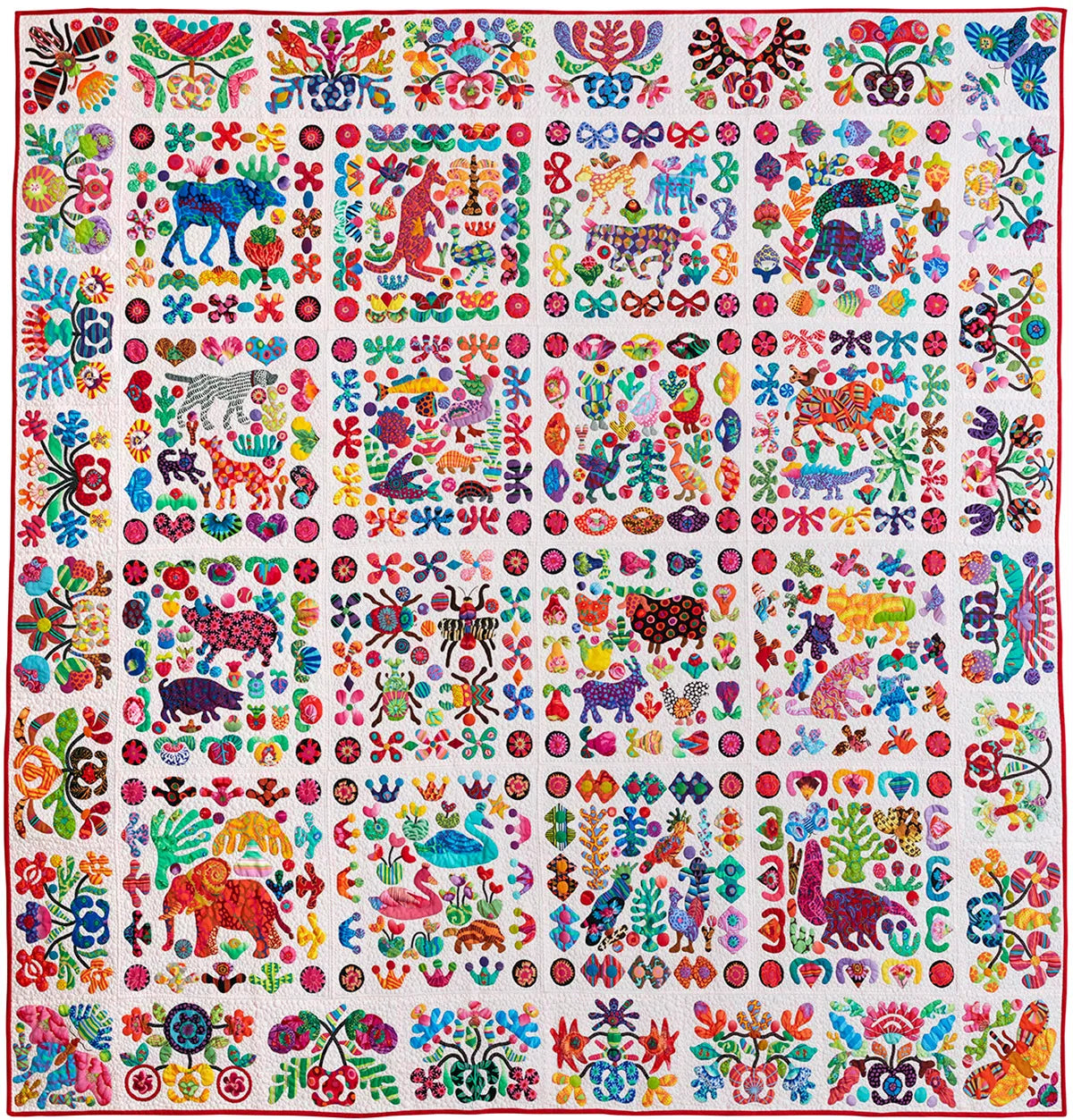 "ANIMAL ALBUM", Quilt Pattern by Kim Mclean