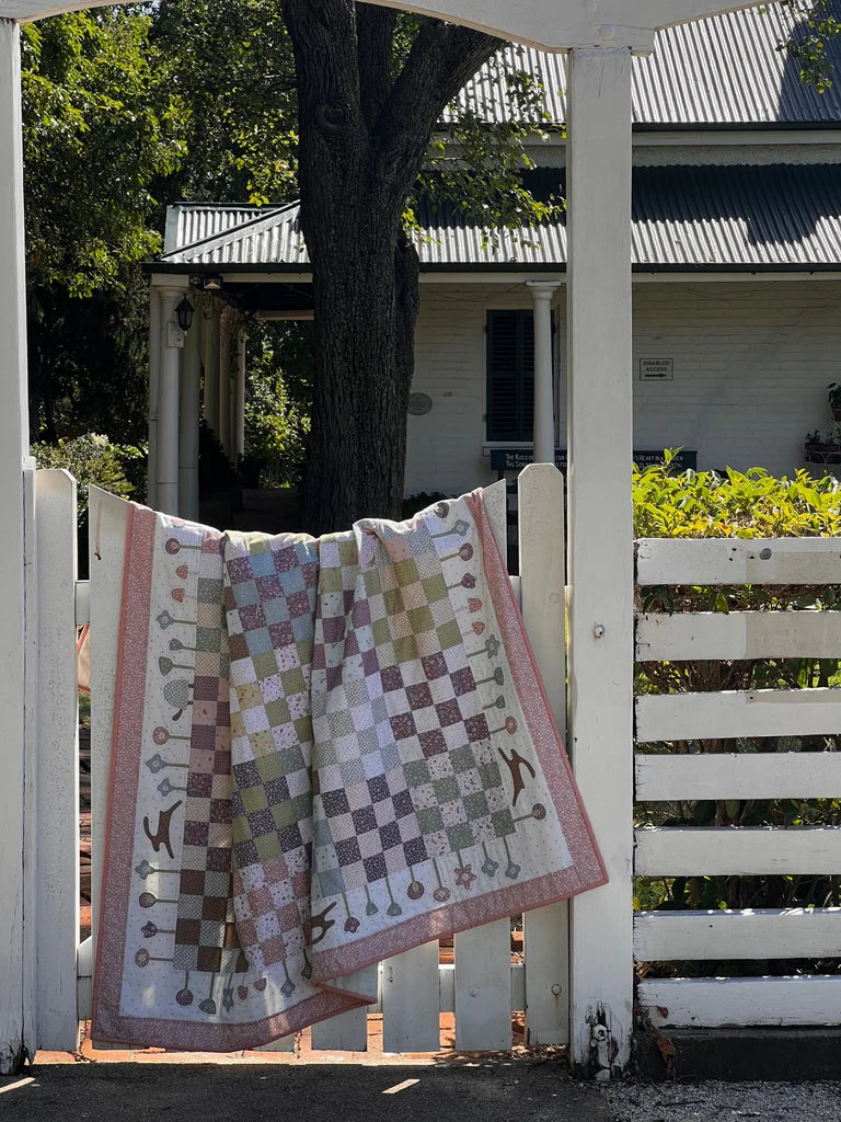 Around the Mulberry Bush Quilt Pattern by Hatched and Patched