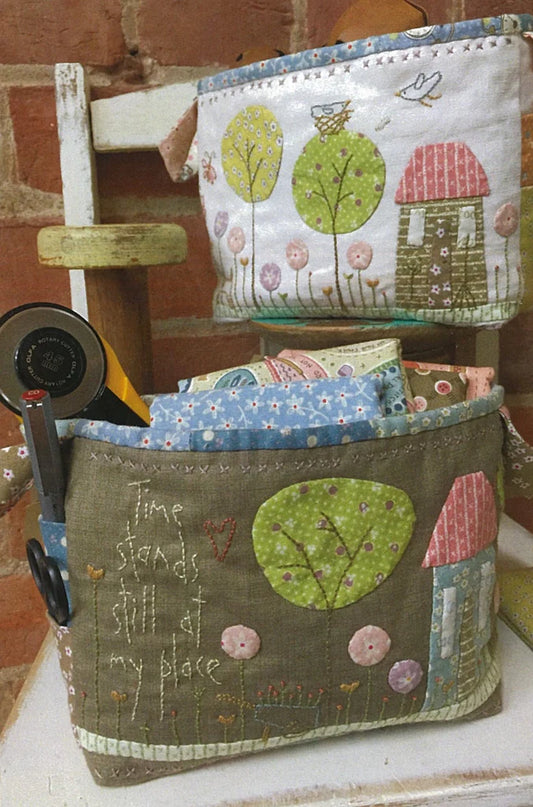 "MY TIME MY PLACE CADDY" Pattern with Preprint
