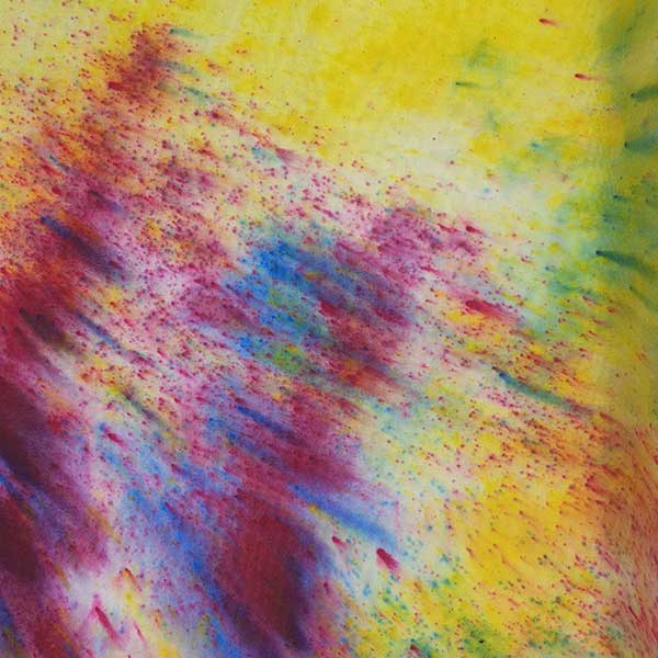 "MACKE", Nessel, 100% Cotton Fabric Hand Dyed by Tentakulum Painters Threads