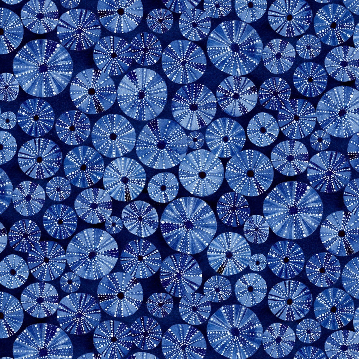 BY THE SEA "Sea Urchins" by Maria Over for P&B Textiles