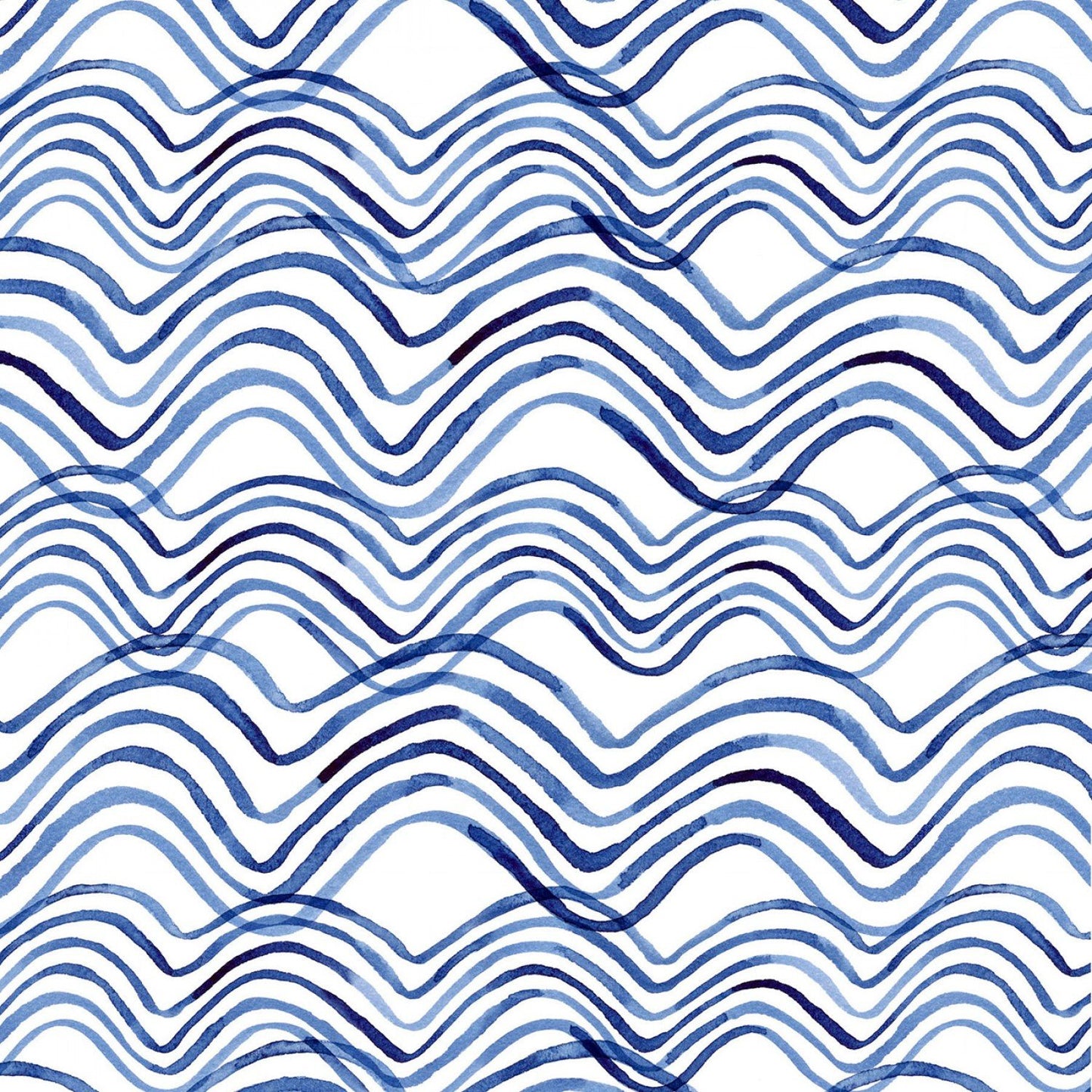 BY THE SEA "Waves" by Maria Over for P&B Textiles