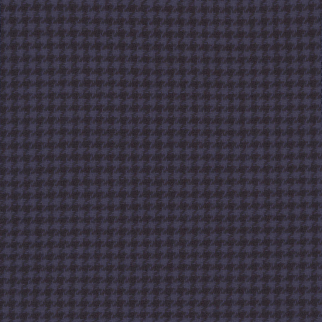 BLUE IRIS HERRINGBONE, Hand Dyed Wool, Sue Spargo