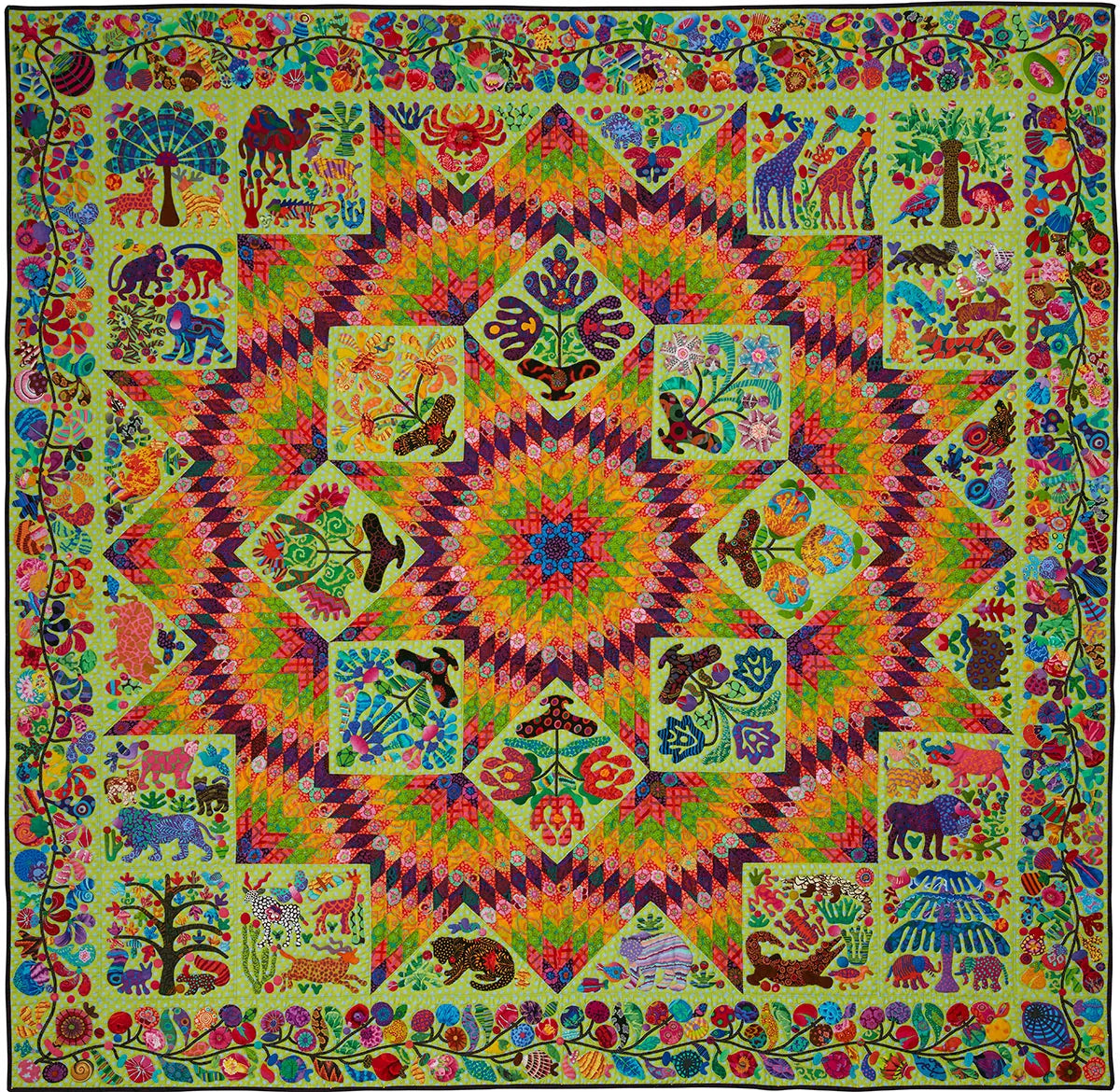 "THE BROKEN STAR", Quilt Pattern, Kim McLean