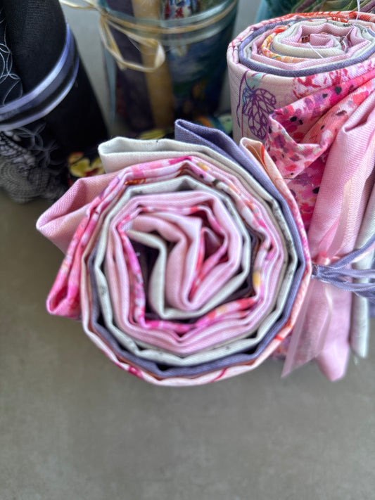"PINK & PURPLE" Curated Fat 1/4 Bundle (5)