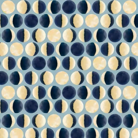 CELESTIAL SEASONS "Phases of the Moon" by Jacqueline Wild for P&B Textiles