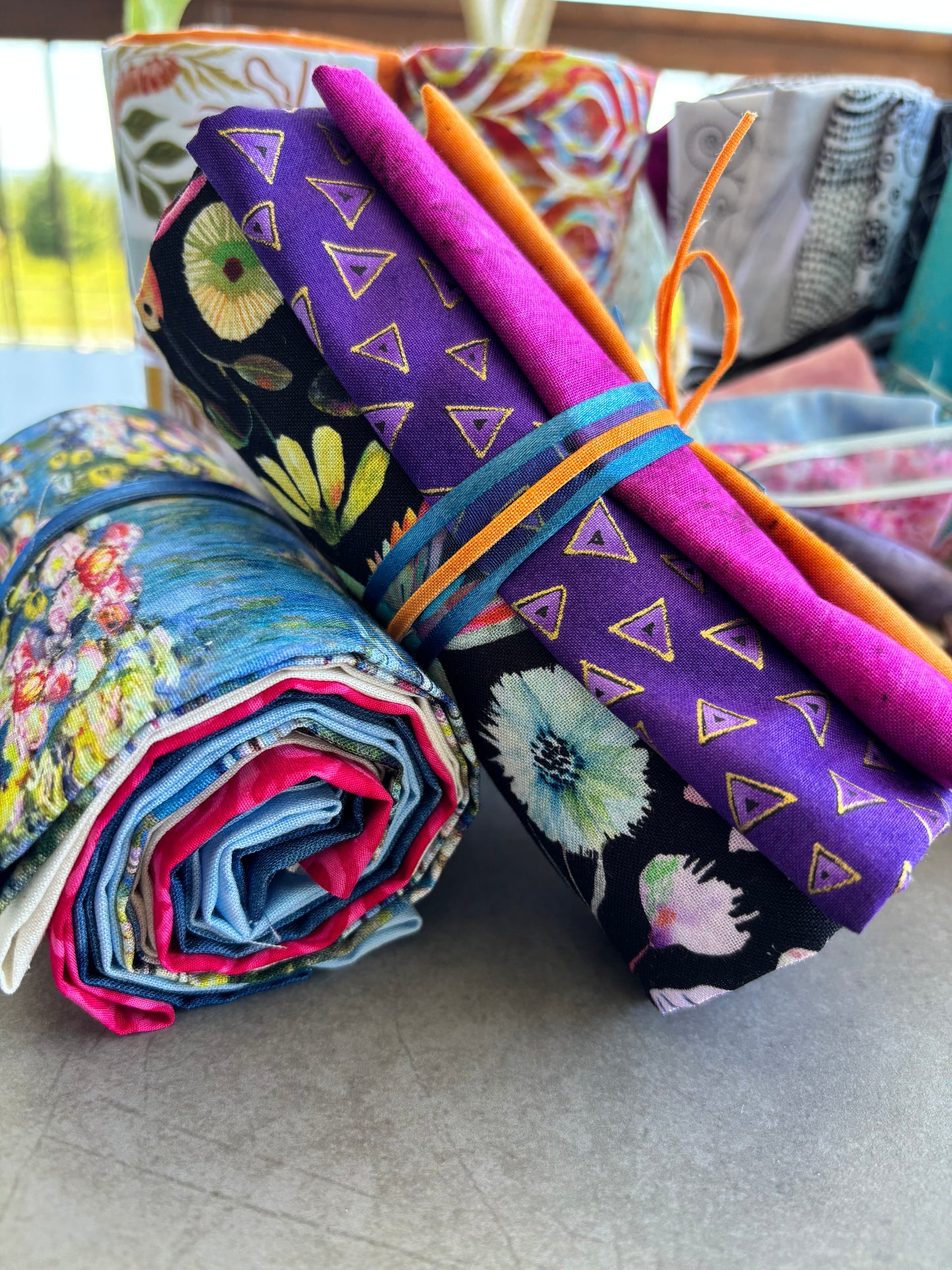 "Hummingbirds & Tonals" CURATED FAT 1/4 BUNDLE (5)