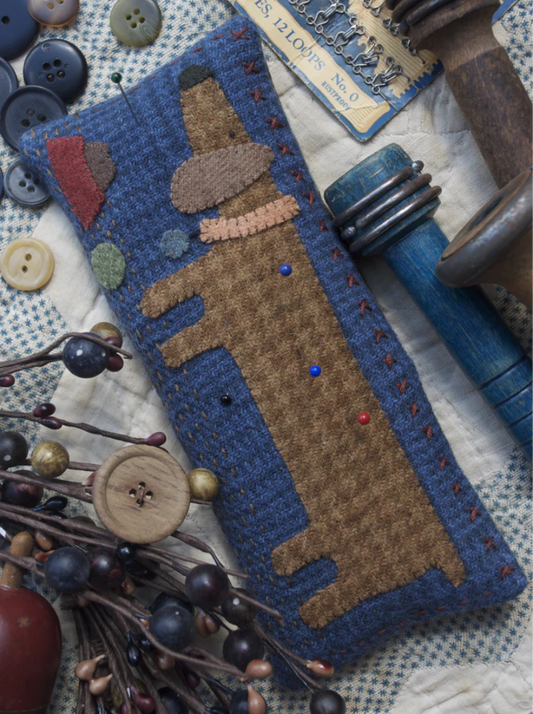 "Snag the Sausage Dog Pincushion" by Hatched and Patched - Australia