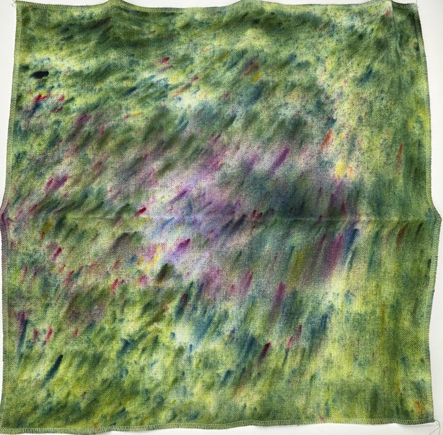 28 Count Evenweave Linen Hand Dyed by Tentakulum Painters Threads in CEZANNE