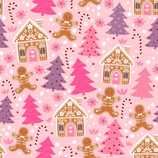 "GINGERBREAD HOUSE" Sugar Plum Collection by Mia Presley
