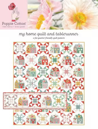 Home Sweet Home Quilt Pattern - Poppie Cotton