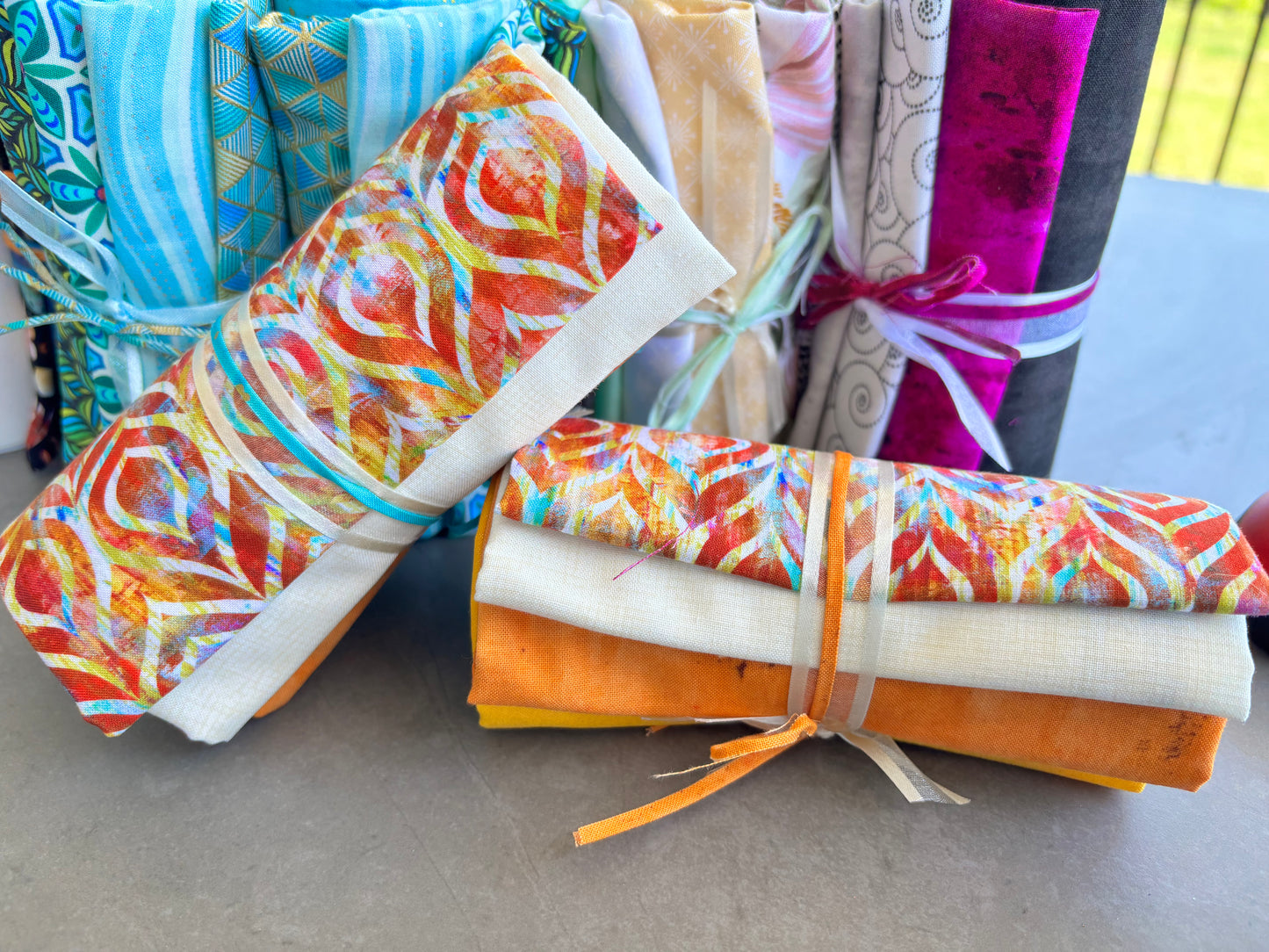 "MOROCCAN PRINT/BLENDERS” - Curated Fat 1/4 Bundle (5)