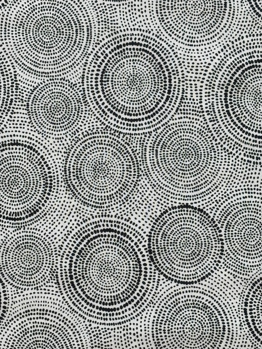 "Black on White "RADIANCE" by Whistler Studios for Windham Fabrics