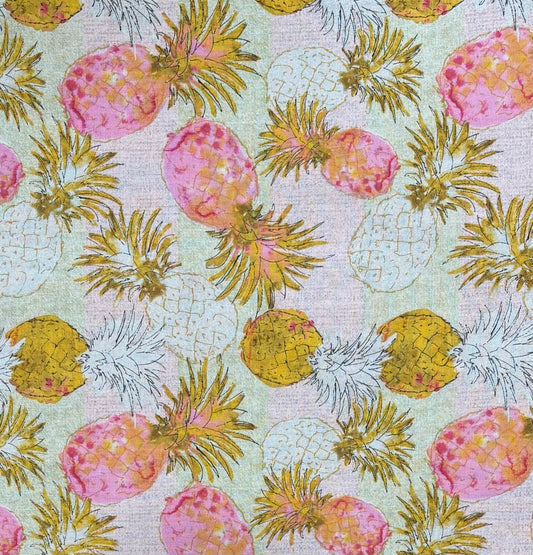 FLAMINGO FEVER "Pineapples" by Anne Tavoletti for Wild Apple