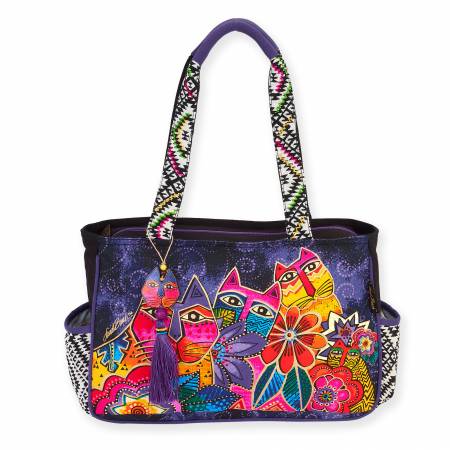 "LAUREL'S GARDEN" Medium Tote by Laurel Burch