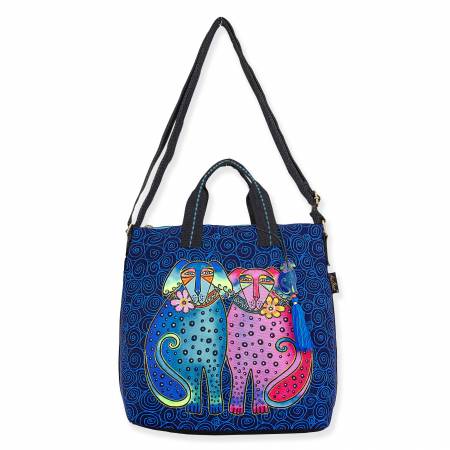"KARAKARA PUPS DOGS" Large Tote Bag by Laurel Burch