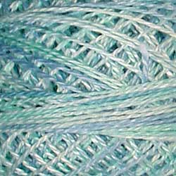 M24 - Water Reflections, Valdani Perle Cotton 8, Variegated