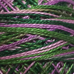 M69 - Lilac Bouquet, Valdani Perle Cotton 8, Variegated
