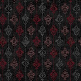 Operetta "Damask Stripe" Black #MAS11007-J