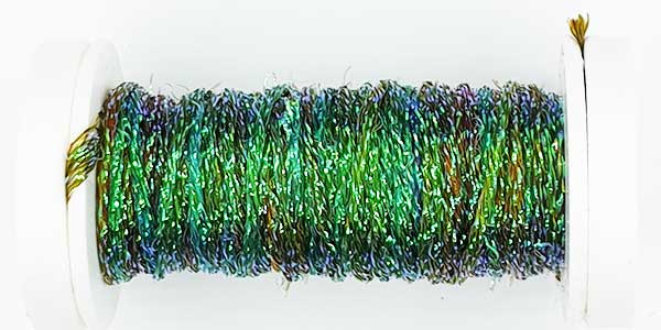 Metallic Twist in GRANDMA MOSES, Tentakulum Painters Threads, 3 Sizes
