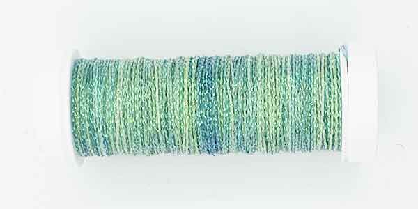 "AGAVE" Metallic Twist in 3 Sizes, Tentakulum Painters Threads in Conjunction with Au Ver a Soie, Paris