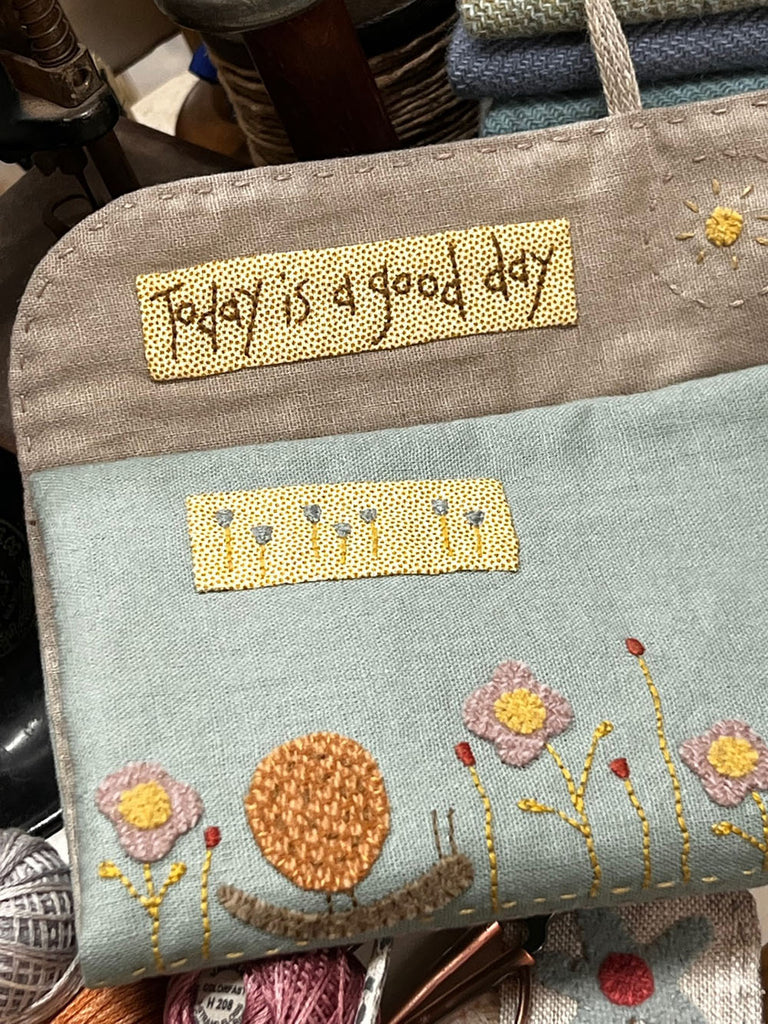"Cherish Each Day Sewing Case", Pattern by Hatched and Patched