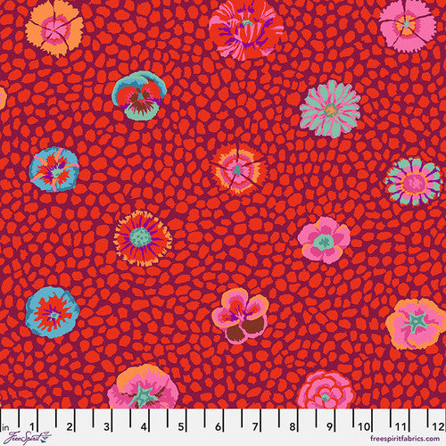 GUINEA FLOWER "Red", Kaffe Fassett Collective Classics