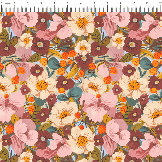 "PASTEL BLOOM" A Floral Encounter by Summit Gill for MIA PRESLEY DESIGNS