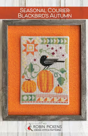 Seasonal Courier: Blackbird's Autumn by Robin Pickens Inc