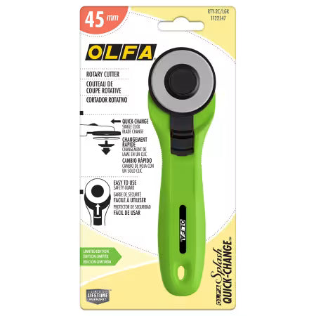 Rotary Cutter by OLFA "Splash" - 45mm Blade