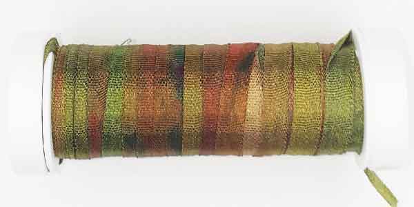 "104-CLAUDE.M" 100% Fine Silk Ribbon, Tentakulum Painters Threads
