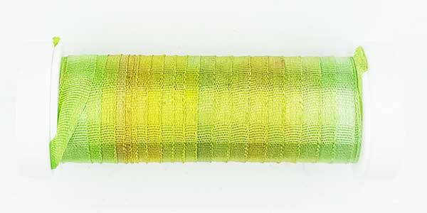 100% Fine Silk Ribbon, Hand Dyed by Tentakulum Painters Threads in ROUSSEAU