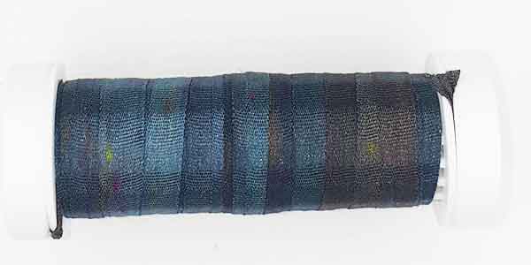 100% Fine Silk Ribbon, Hand Dyed by Tentakulum Painters Threads in GABRIELE