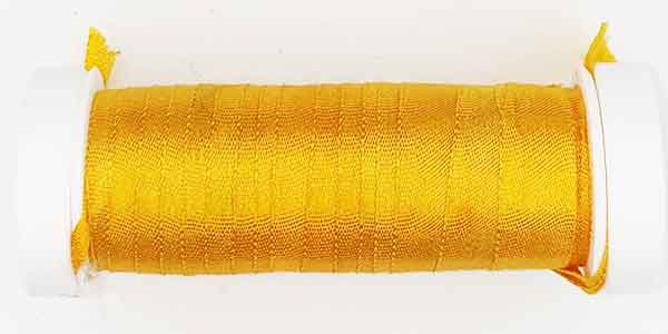 100% Fine Silk Ribbon, Hand Dyed by Tentakulum Painters Threads in KLIMT