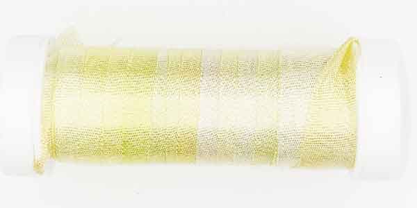 100% Fine Silk Ribbon, Hand Dyed by Tentakulum Painters Threads in POMELO