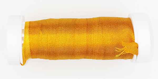100% Fine Silk Ribbon, Hand Dyed by Tentakulum Painters Threads in KLIMT