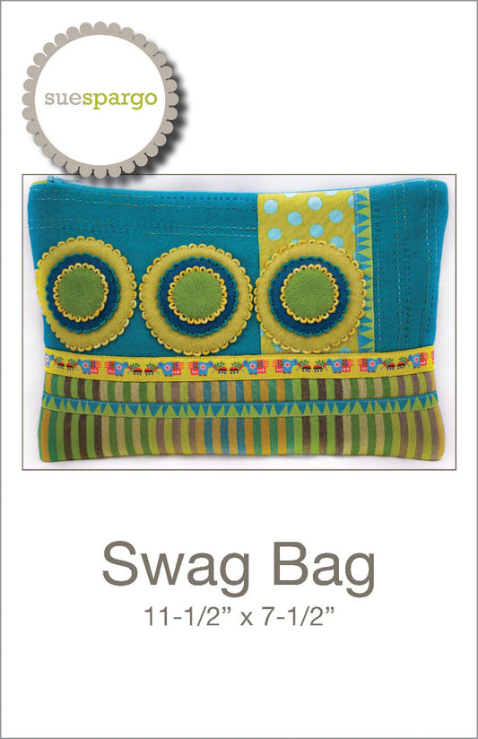 "SWAG BAG" Wool Applique Pattern, Sue Spargo