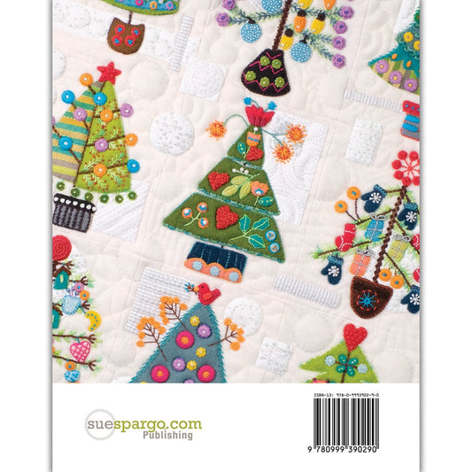 "TINSEL" a Wool Applique Pattern Book, Sue Spargo